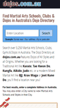 Mobile Screenshot of dojos.com.au