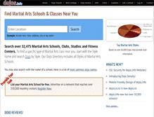 Tablet Screenshot of dojos.info
